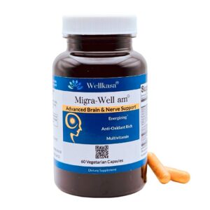 wellkasa migra-well am multivitaminico energia y salud cerebral
