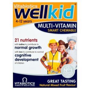 Wellkid Multivitamínico Smart masticables 30 tabletas para niños