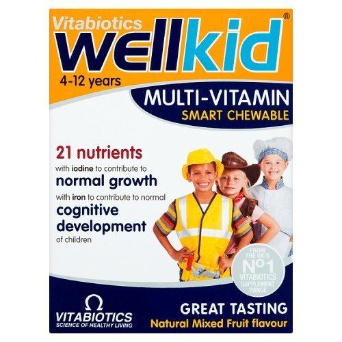 Wellkid Multivitamínico Smart masticables 30 tabletas para niños