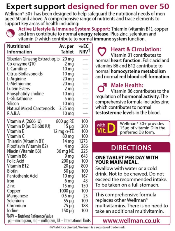 Wellman Vitabiotics con L-Carnitina