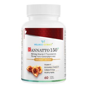 Frente de la botella WELLNESS EXTRACT Eannatto 150 mg