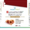 Version 1.0.0 Etiqueta lateral del frasco de Eannatto 150 mg