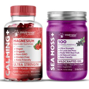 Frente del gel de musgo marino irlandés con sabor a saúco