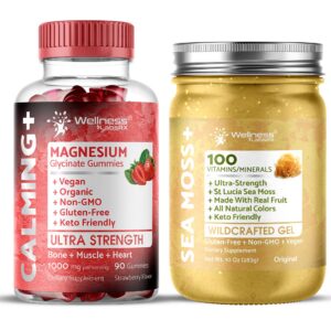 Gomitas de Irish Sea Moss Gel original con magnesio glicinato