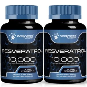 Version 1.0.0 Cajita de WELLNESS LABSRX Resveratrol 1000 mg