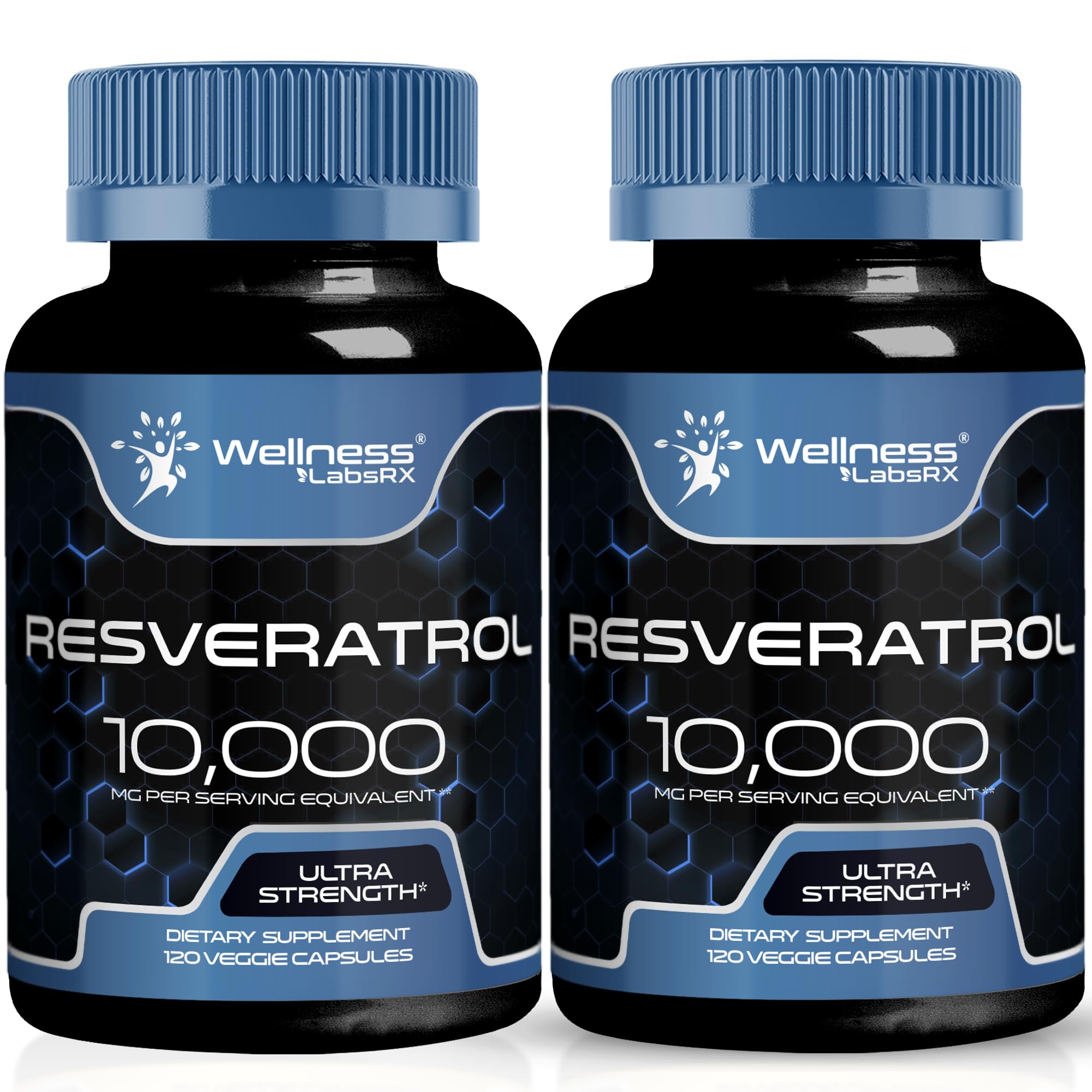 WELLNESS LABSRX Resveratrol, 1000 mg