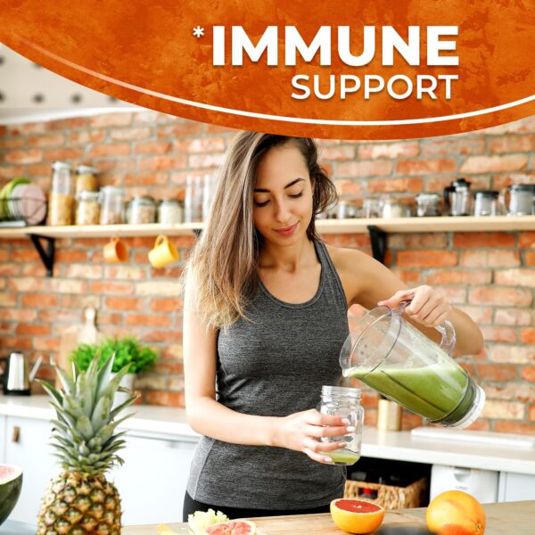 Detalle de etiqueta nutricional Sea Moss Gel