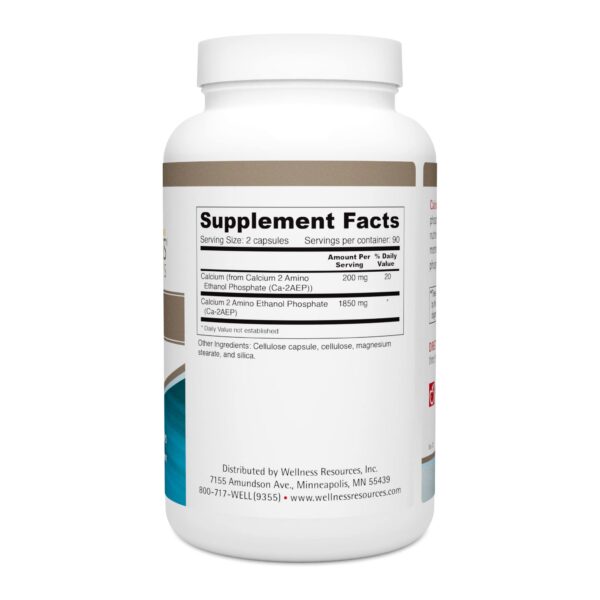 Etiqueta de Calcium AEP