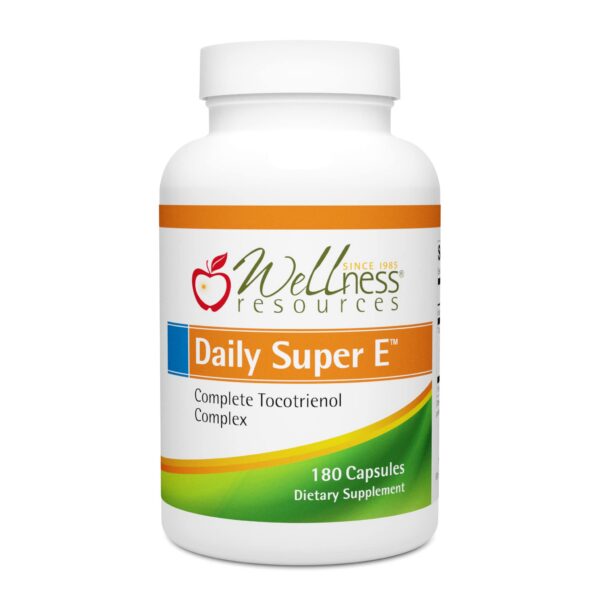 Wellness Resources Daily Super E Tocotrienol Complex etiqueta