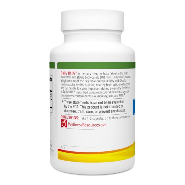 Cápsulas DHA TG detalle