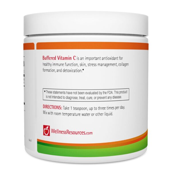 Frasco de 60 porciones de vitamina C buffered