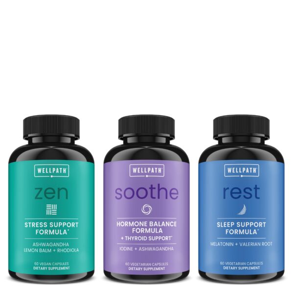 Frente del pack WellPath Hormone Balance Bundle