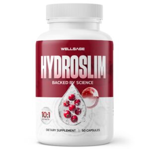 Frasco Wellsage Hydroslim diuréticos herbales