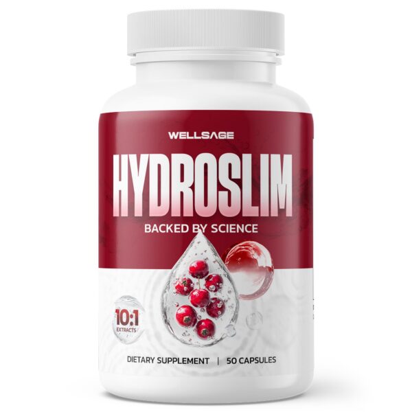 Frasco Wellsage Hydroslim diuréticos herbales