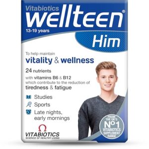 Wellteen Vitabiotics tabletas apoyo cognitivo e inmune