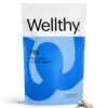 Wellthy multivitamínico diario para hombres etiqueta frontal