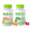 Gomitas multivitamínicas para niños Wellvites paquete frontal
