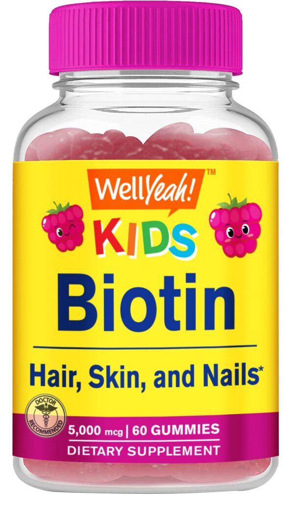 Gominolas Biotina Curcuma Niños Sabor Frambuesa