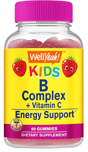 Version 1.0.0 WellYeah gomitas complejo b para niños 60 unidades sabor fresa