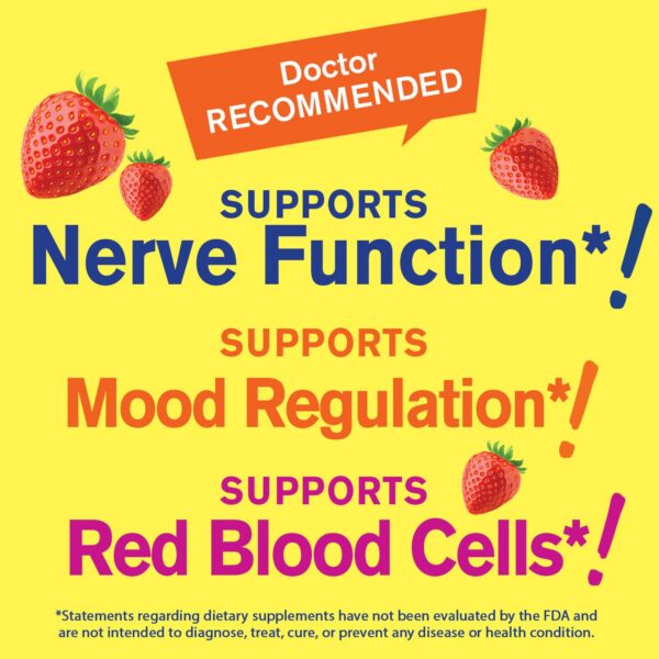 WellYeah Vitamin B6 gummies vista lateral frasco