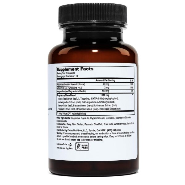 Frasco Weyland Relax con cápsulas