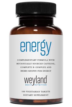 Weyland Energy frasco 100 tabletas vegetarianas cafeína