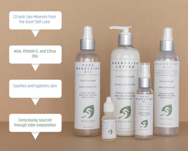 White Egret frasco con pulverizador