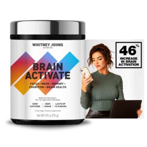 Whitney Johns suplemento nootrópico enfoque y memoria 9.7 oz