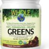 Whole Earth & Sea Greens Fermentados Orgánicos, sabor chocolate