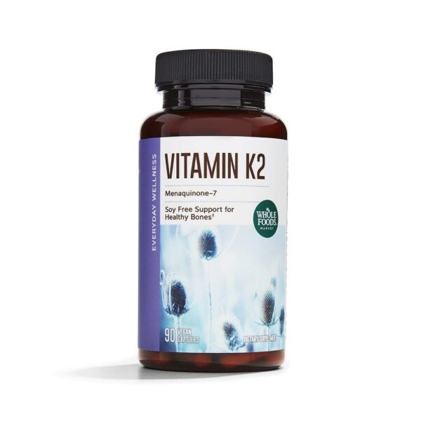 Whole Foods Market vitamina K2 90 unidades envase