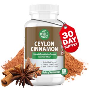 Version 1.0.0 Frasco canela Ceilón Whole Nature 1200 mg