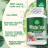 Whole Nature multivitamínico con enzimas digestivas