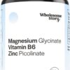 Version 1.0.0 Wholesome Story 3-in-1 zinc magnesio B6 etiqueta frontal