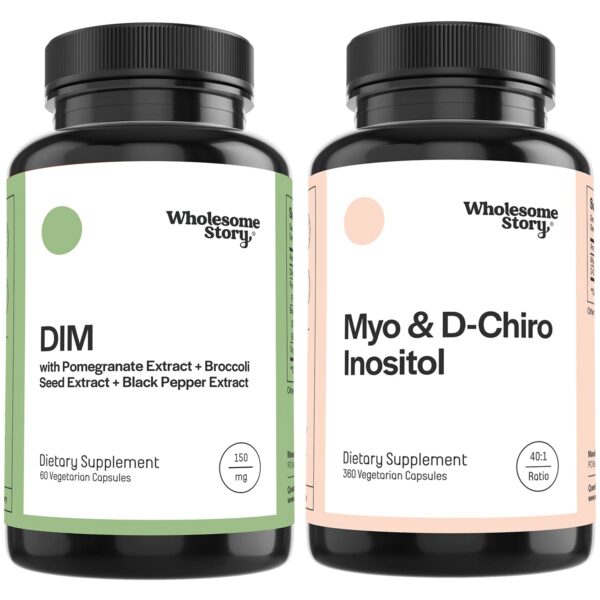 Frente del envase DIM Myo y D-Chiro Inositol