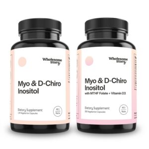 Version 1.0.0 Wholesome Story Myo & D Chiro Inositol cápsulas front