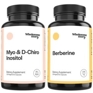 Version 1.0.0 Frente de la caja Wholesome Story Myo-Inositol Berberina