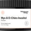 Frasco de polvo de inositol Wholesome Story
