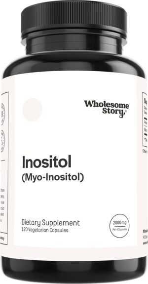 Frente de la etiqueta de Wholesome Story Myo-Inositol