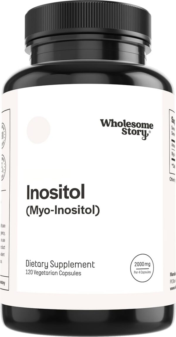 Frente de la etiqueta de Wholesome Story Myo-Inositol
