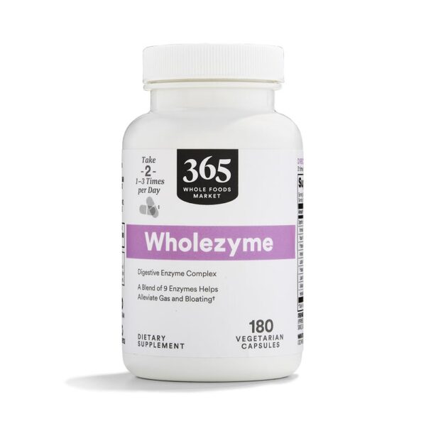 Wholezyme de Whole Foods Market - Envase frontal
