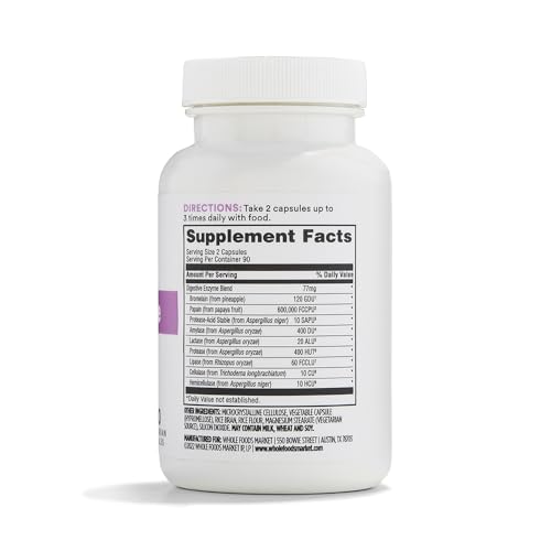 Wholezyme de Whole Foods Market - Vista lateral