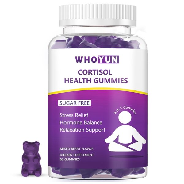 Whoyun cortisol gominolas envase