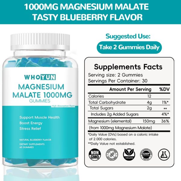 Version 1.0.0 Etiqueta Whoyun Magnesio Malato