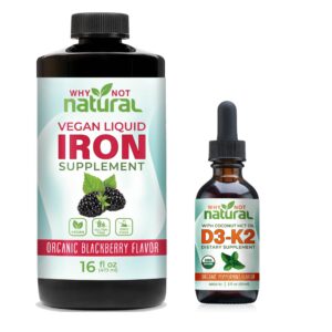 Frasco de hierro líquido Why Not Natural