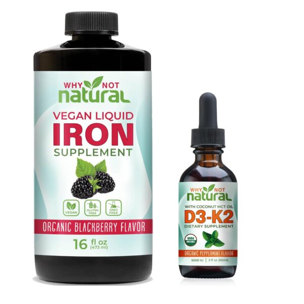 Frasco de hierro líquido Why Not Natural