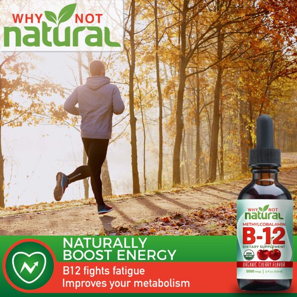 Why Not Natural vitamina B12 gotas con dosificador graduado