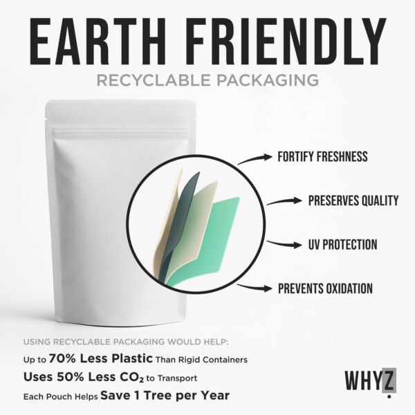 Version 1.0.0 Frente del envase de Creatine WHYZ