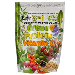 Version 1.0.0 Wild Force GreenPro-C mezcla en polvo para smoothies