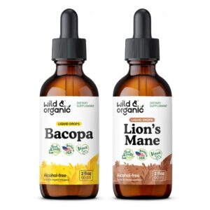 Wild & Organic tinte extracto bacopa frasco 60 ml
