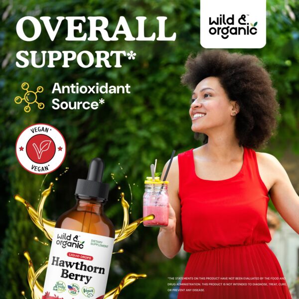 Version 1.0.0 Etiqueta de tintura Wild & Organic Arjuna y Bayas de Espino